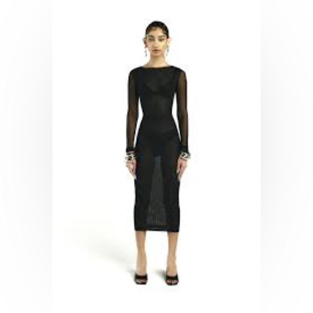 NWT WOODS by Jordyn Mesh Dress